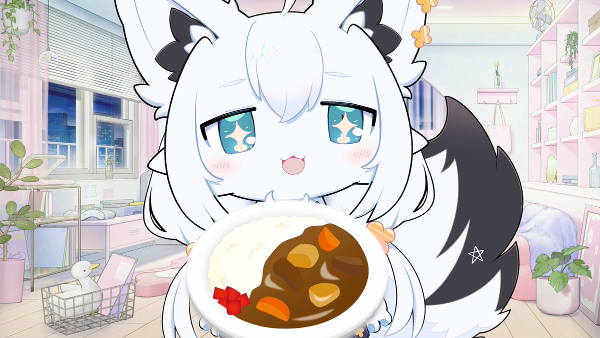 人間へ！
ばんごはんがカレーだったの忘れてたので！
配信が遅れます！！！！！！
ごはんは大事なんだよ！！！！！！！！！！！！！！