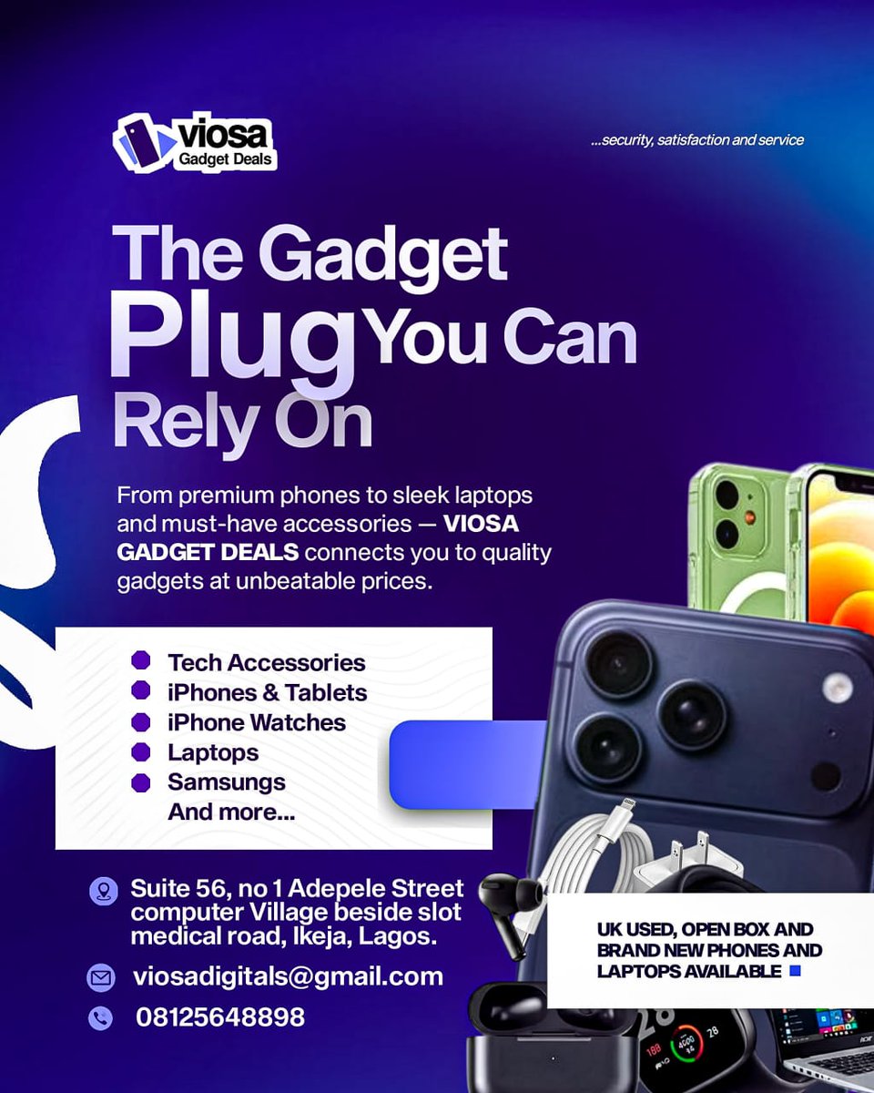 Oviosa Nathaniel | Gadget Deals 🤝 tweet media
