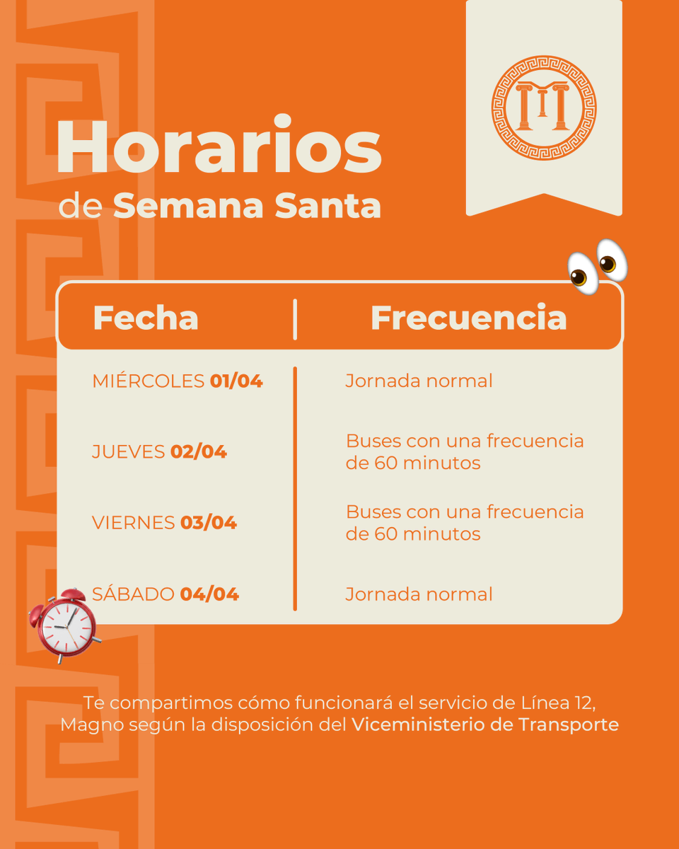 Magno Línea 12 tweet media