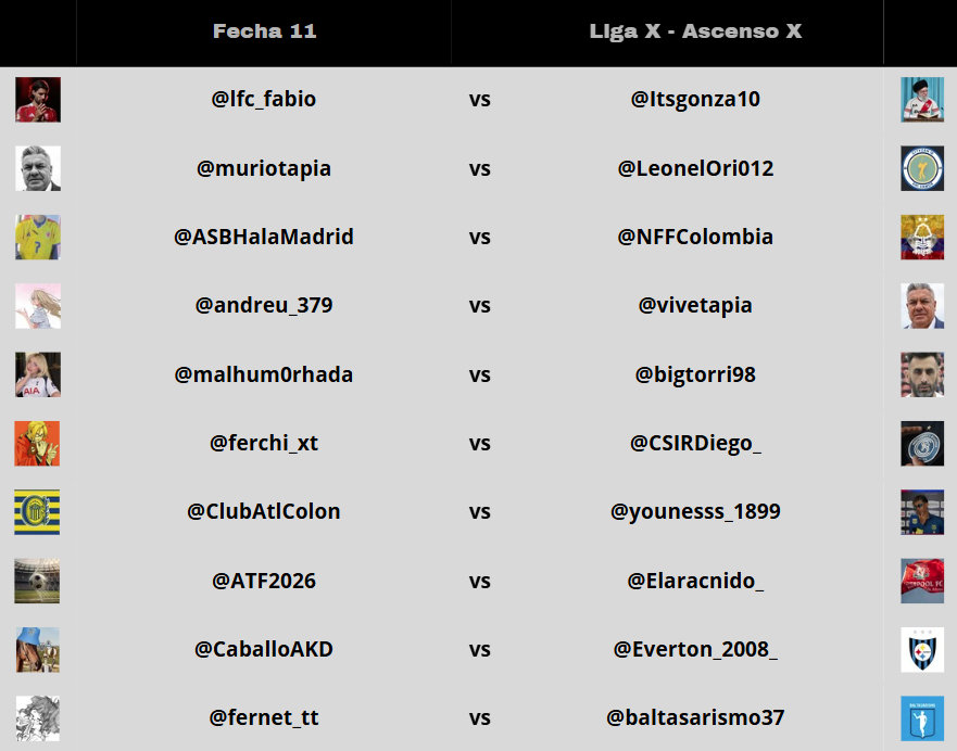 Liga X tweet media