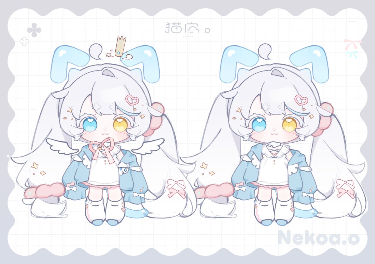 貓白.ᴏ ⛅ 努力畫畫的貓貓 tweet media