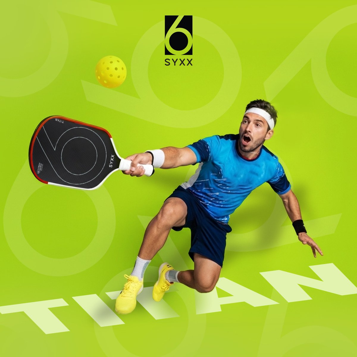Syxxsports's tweet image. Quick hands win points.
Great paddles win games.

The SYXX Titan is ready. Are you? ⚡

#SYXXTitan #PickleballIndia #PlayWithPower #SyxxPickleball