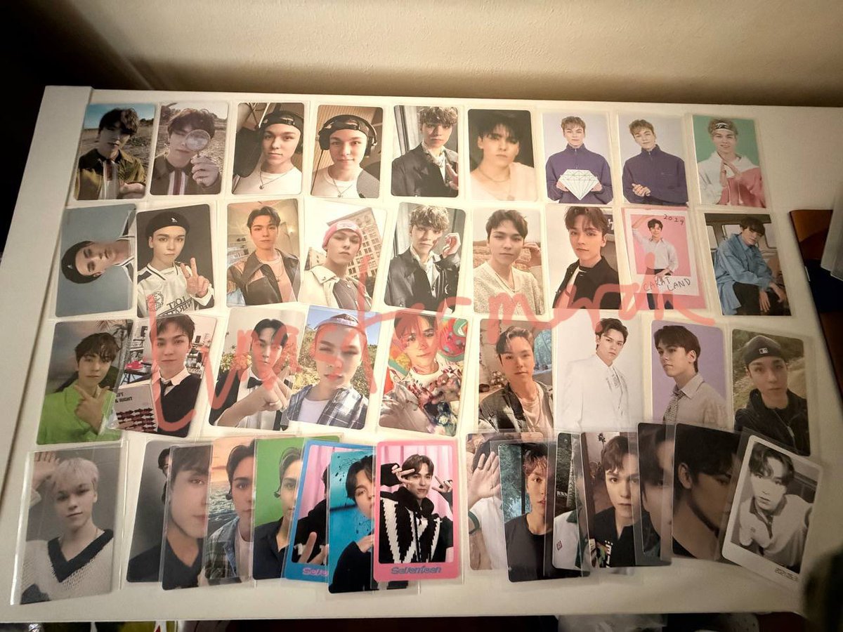 lunastarmerch's tweet photo. Wts/lfb

— onhand (downsizing my collection)
— sold as a whole set
— x sensi. Will disclose if there’s any marks
— can look for kahati  but will ship to one address
— will add other album inclusions
— dop: 1 month w/ 10% nrdp

Selling price: ₱20000
Pricelist: https://t.co/rwkn2Z4HVL

t. scoups jeonghan joshua jun hoshi wonwoo woozi the8 mingyu dk seungkwan vernon dino seventeen