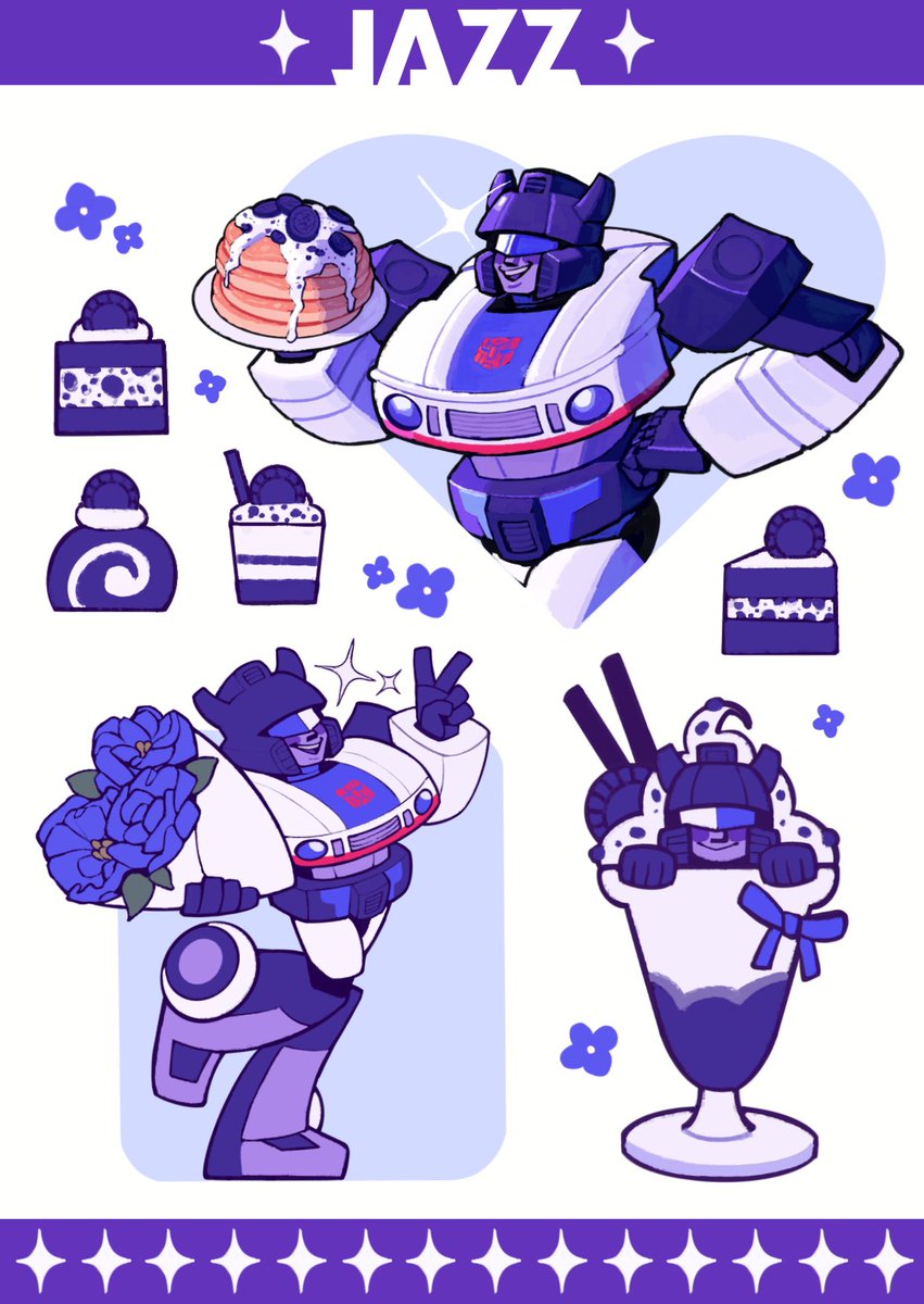 strawberrypigeo's tweet photo. Jazz sticker sheet yayayay! https://t.co/sjx5ZVQqLx
