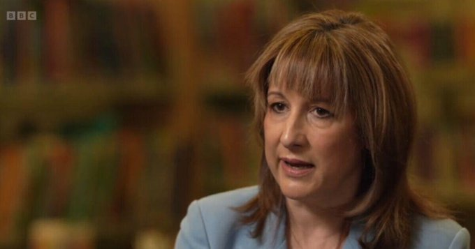 Rachel Reeves looking like she's had 7 Bacardi Breezers and a kebab already this morning.