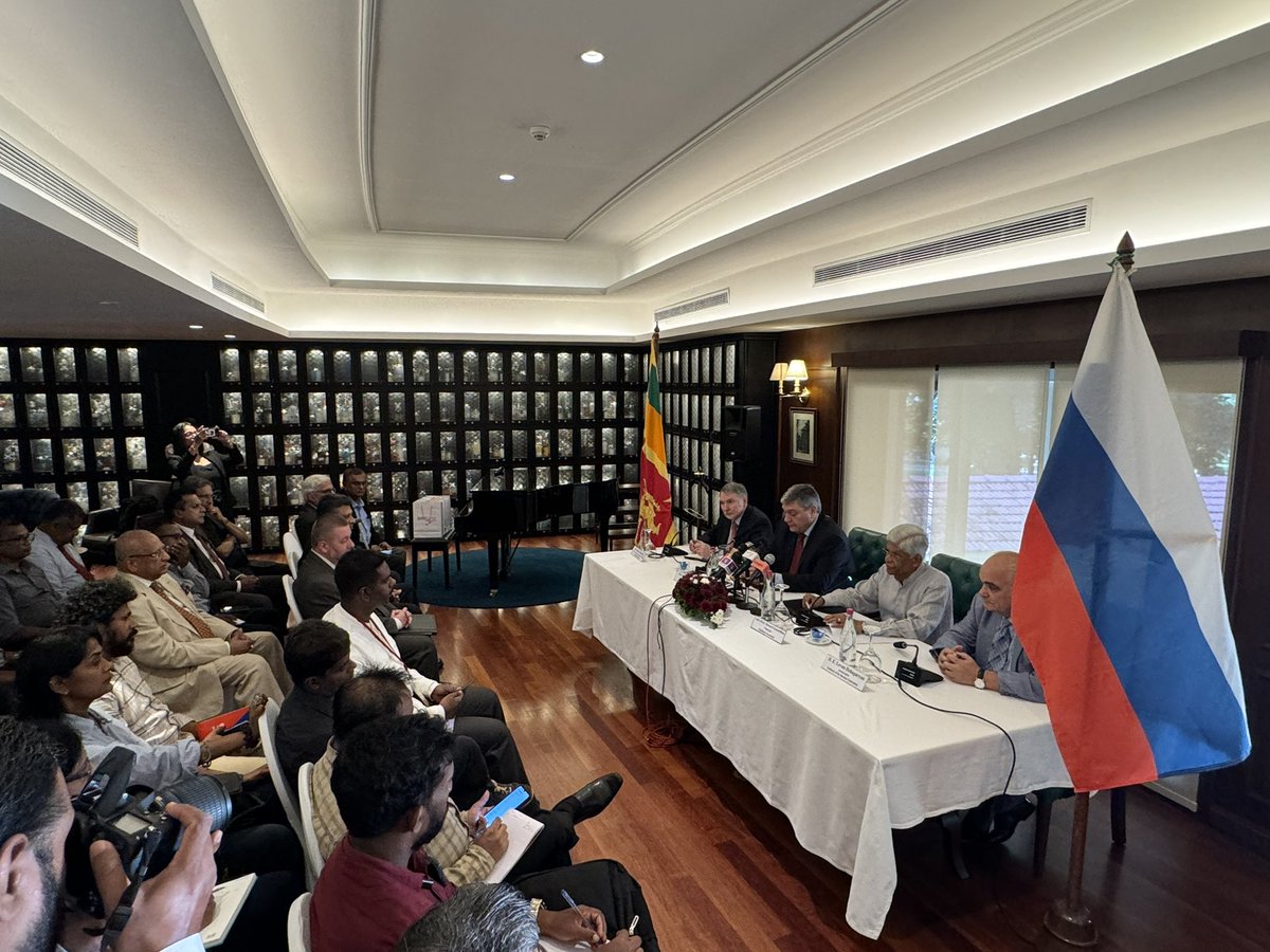 Russian Embassy in Sri Lanka tweet media