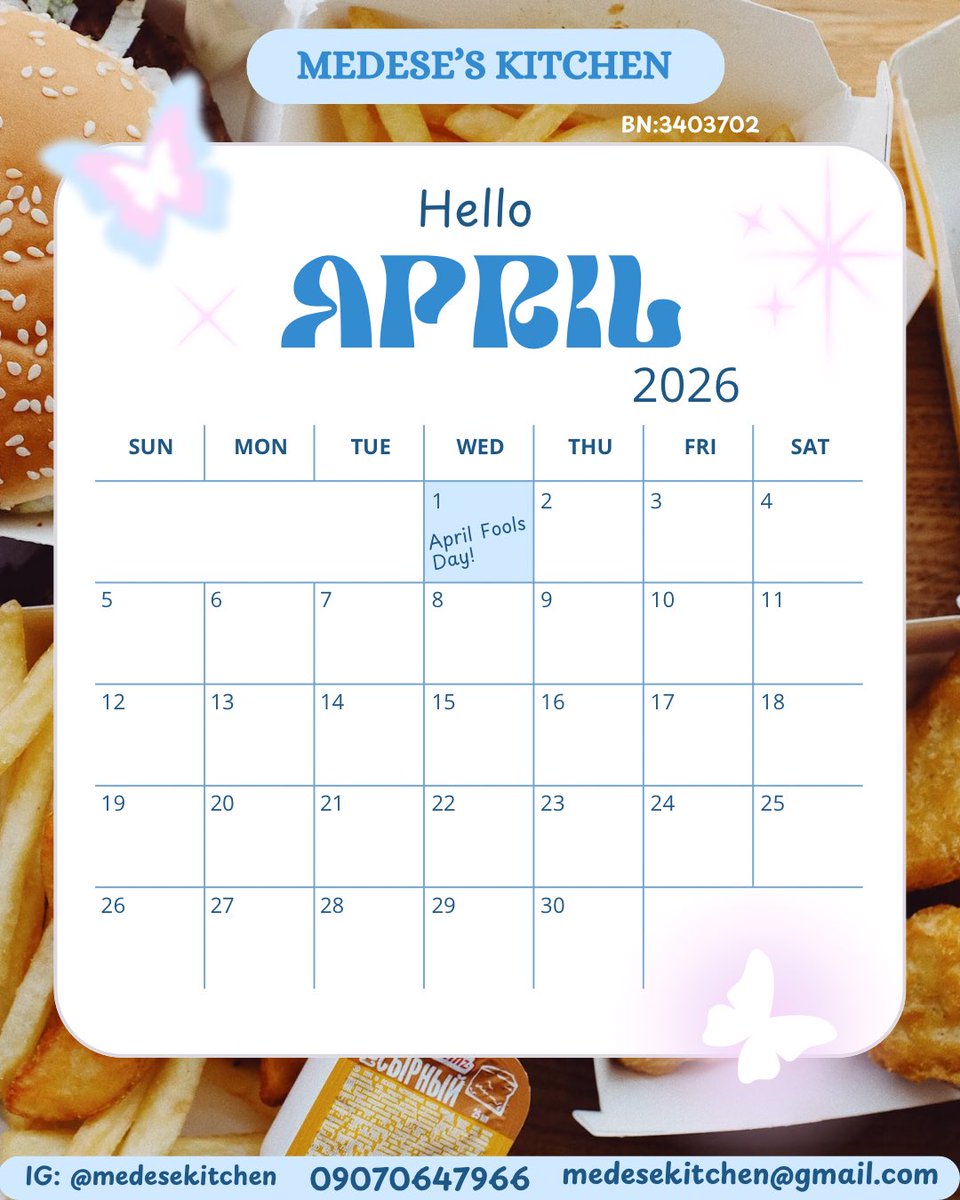 Happy New Month! 

Cheers to a blissful April🥂🎊