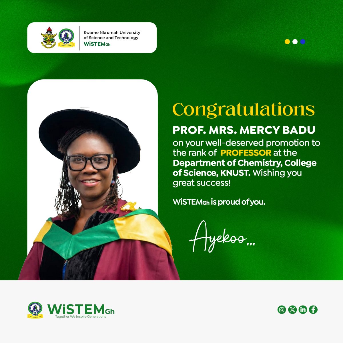 WiSTEM Ghana tweet media