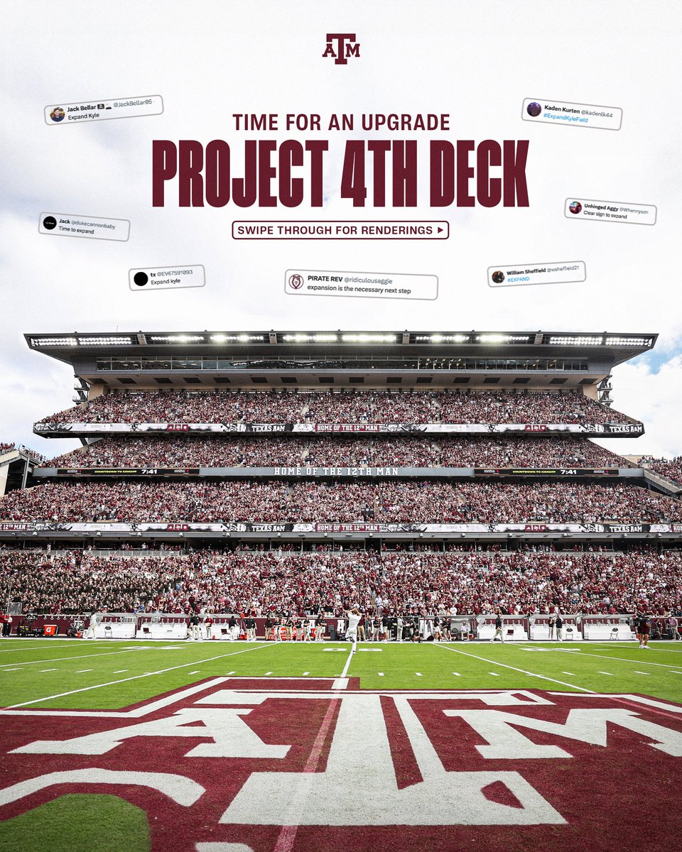 Texas A&M Football tweet media