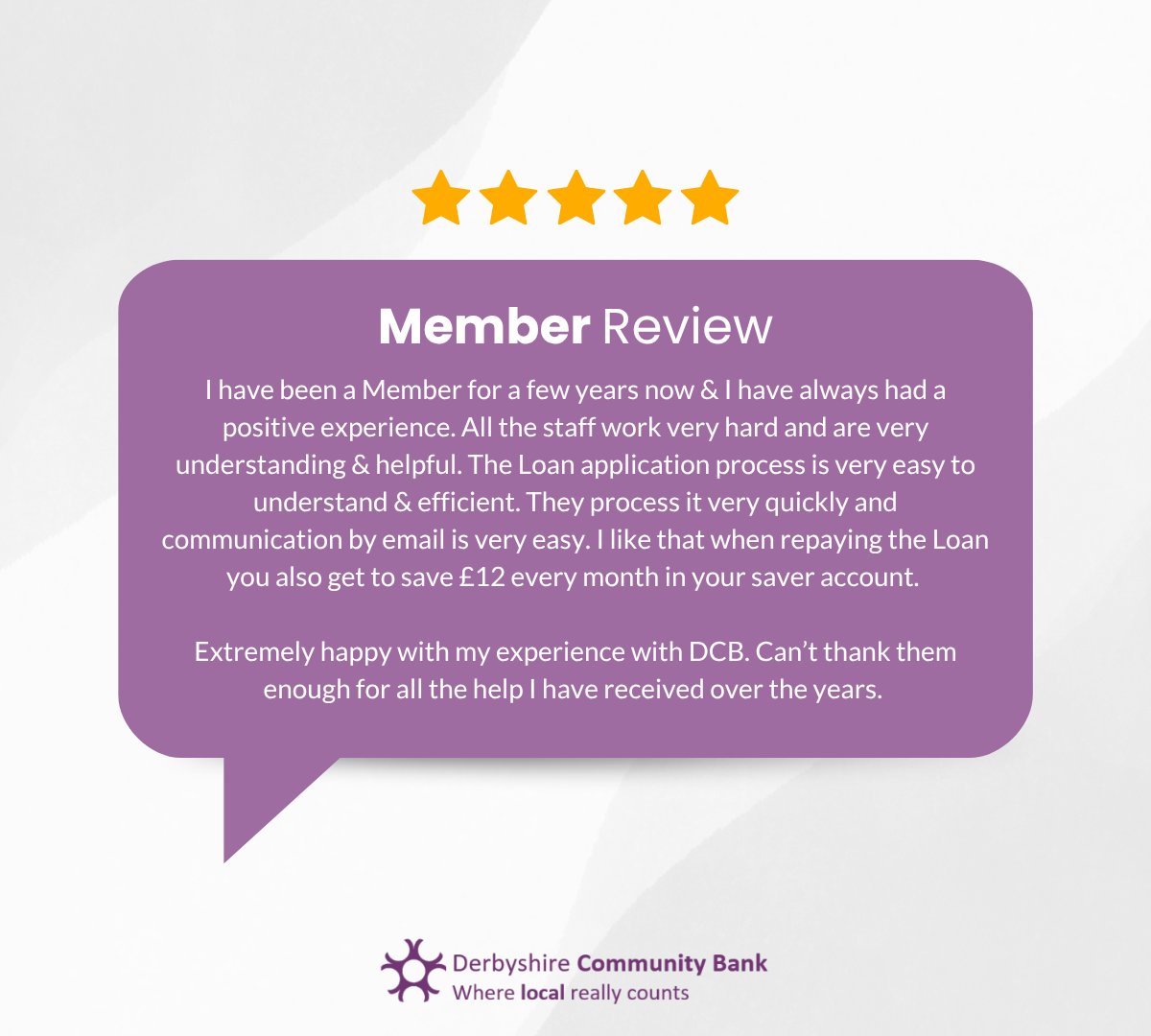 Derbyshire Community Bank tweet media