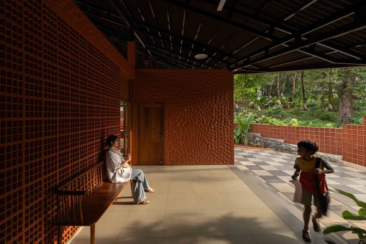 Archello's tweet photo. Magicline Studio situates Soil Stories within an existing ecosystem, using Porotherm masonry, a lightweight sloping roof, and minimal ground intervention. 
https://t.co/uRnOMRL662 

#ContextDriven #PassiveArchitecture #MaterialRestraint https://t.co/0WsqlVk3l1