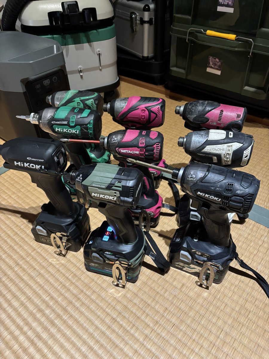 ハイコーキのインパクトを研究した結果、えらい在庫数になってしまって面白い。