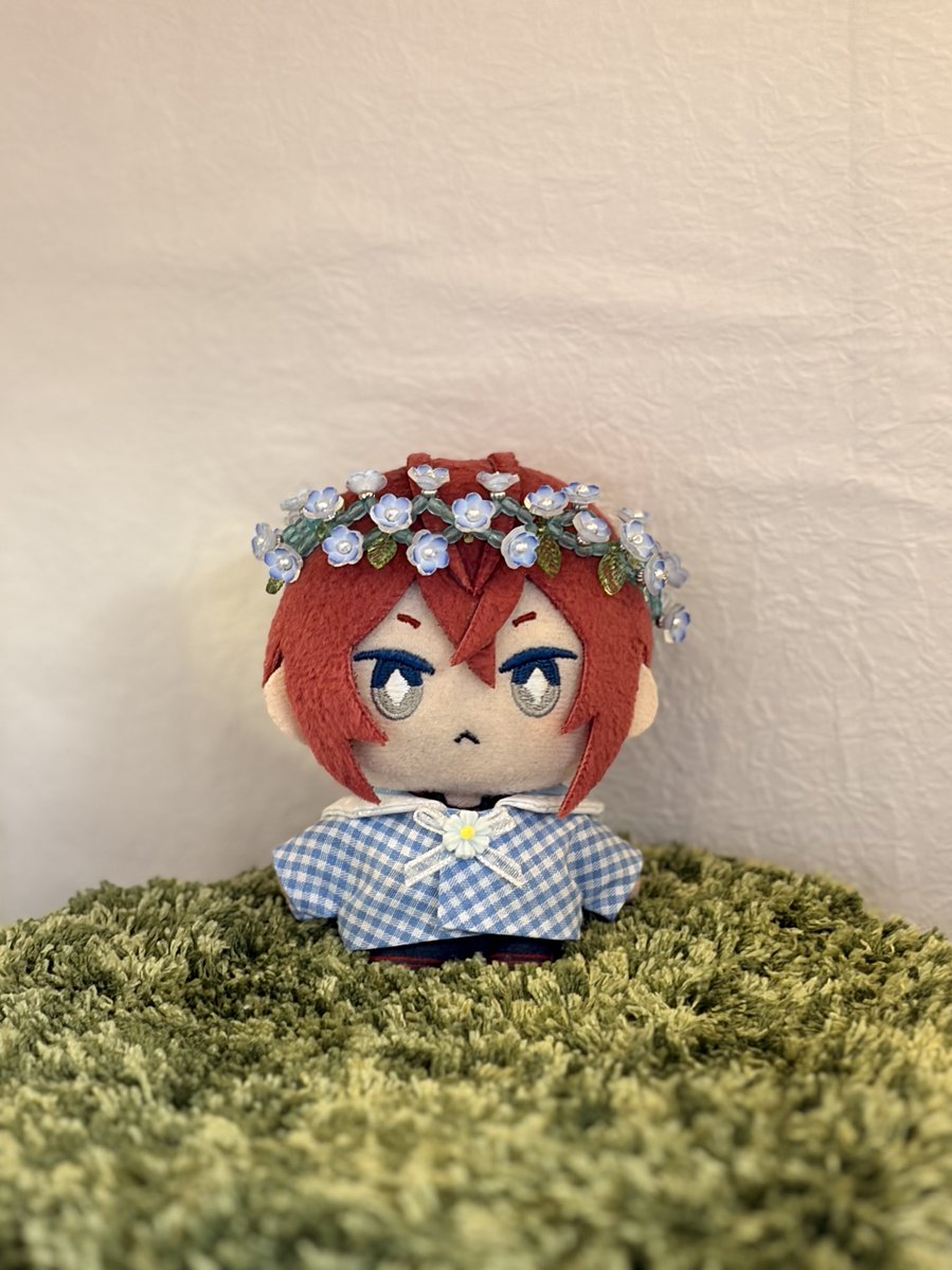 先日の仙コミでお迎えしたお洋服と花かんむりをリドぬいちゃん着てもらいました𖥧

ものすごくかわいすぎる…！！
これからのお出かけが楽しみです（๑ ᷇ 𖥦 ᷆๑)⟡.·

 ♔︎  花冠(<a href="/tau_nui/">t 🌸</a> さん)
👕セーラー服(<a href="/ch_mint__o0/">みんと🌱3/29仙コミK49.50</a> さん)

すてきなご縁をありがとうございます♩