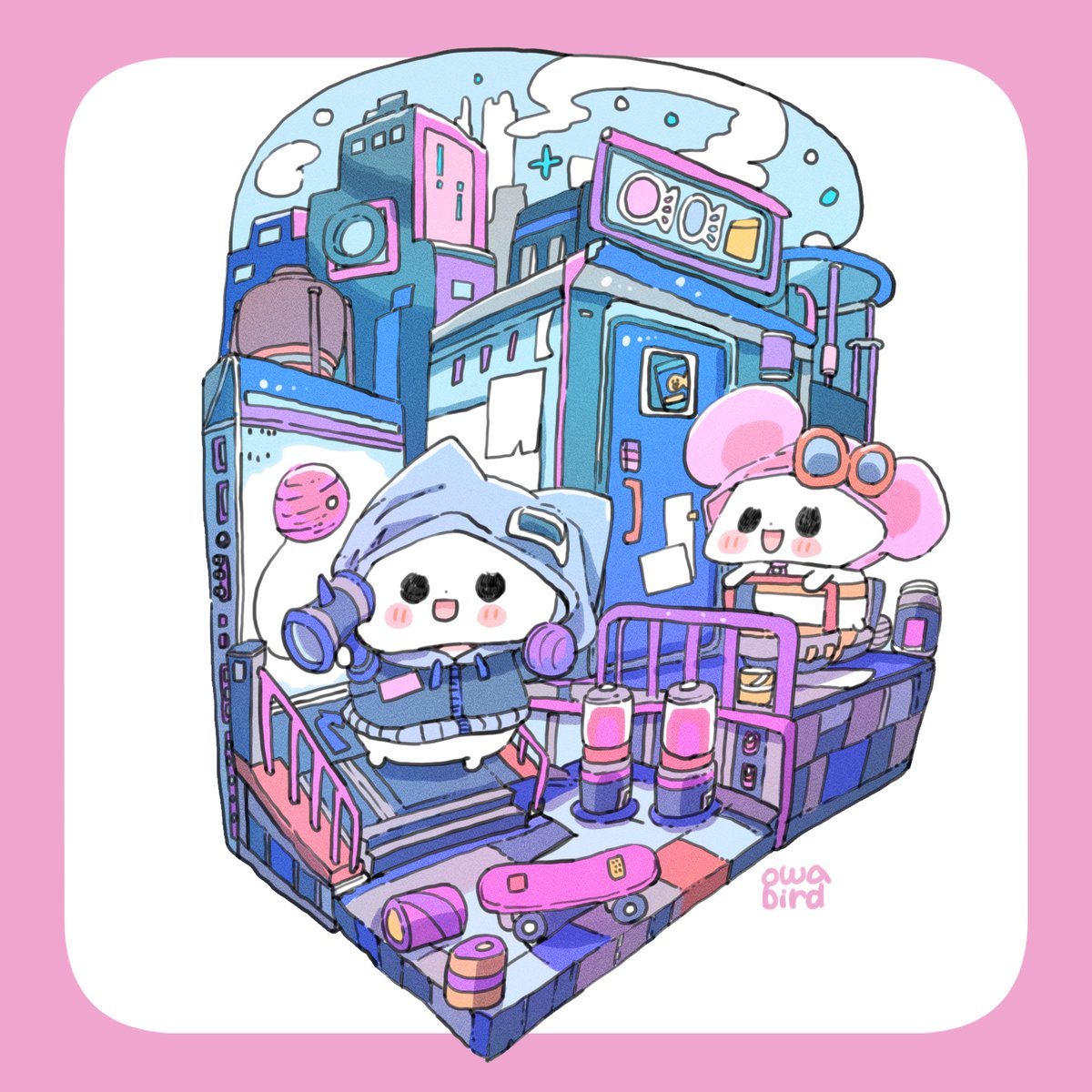 おわバード tweet media