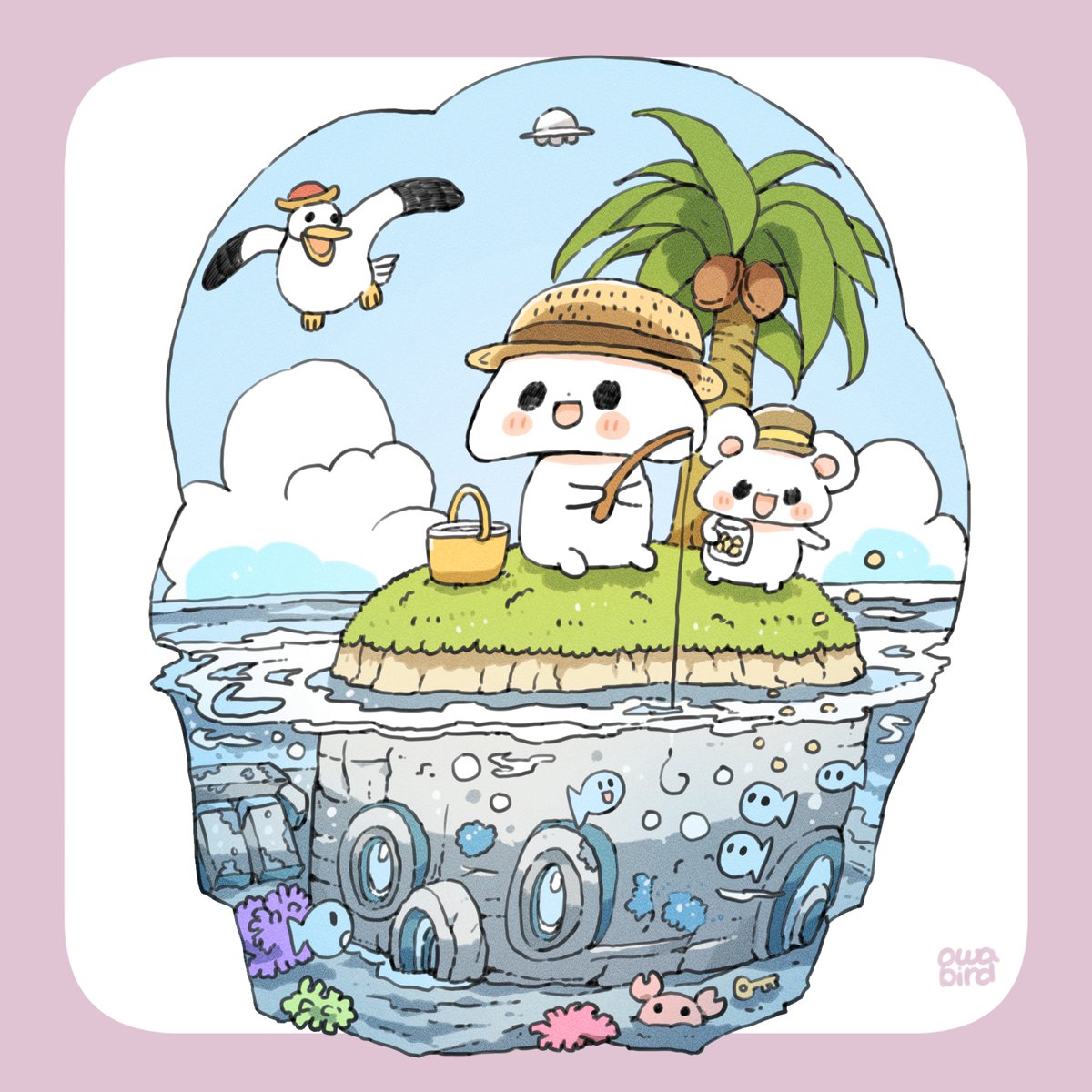 おわバード tweet media
