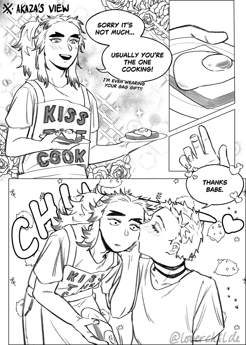 loverchilde's tweet photo. funny amnesia misunderstandings with your roommate! #akaren #renkaza https://t.co/iO8gSG7ArH