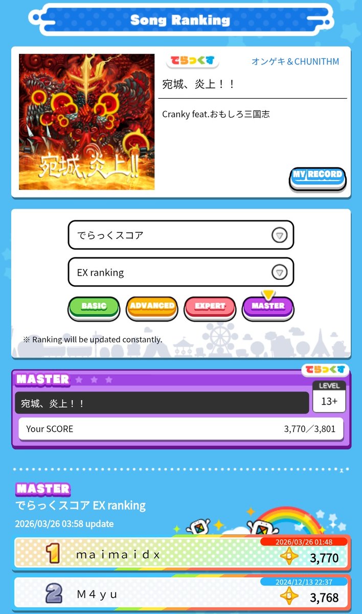 마이마이디럭스 tweet media