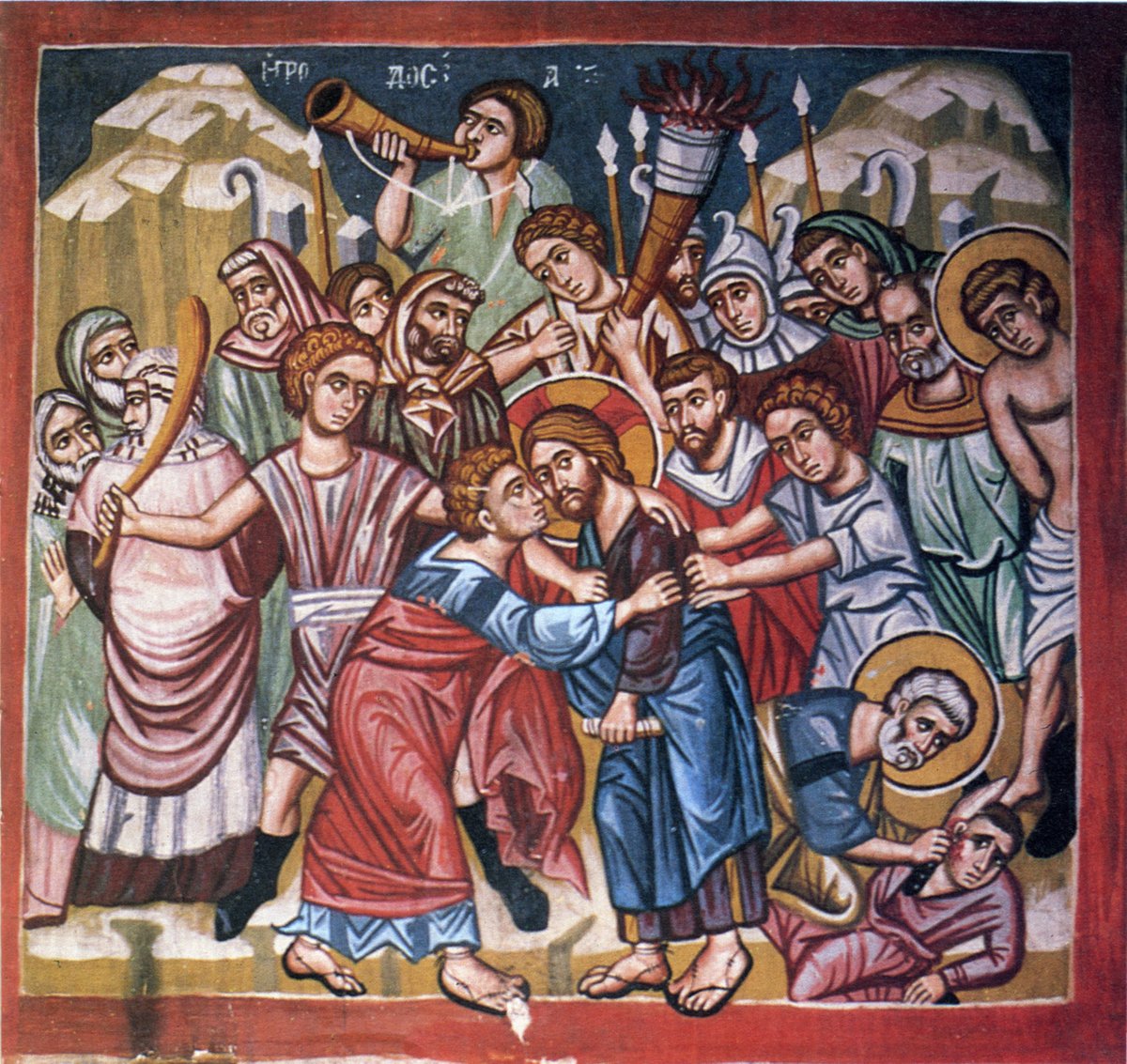 The9MayorArts's tweet image. On Holy Wednesday, Judas makes his pact with the religious authorities.
-The betrayal is sealed, and the Passion begins to unfold
-Jesus agrees to enter into his Passion, knowing that his sacrifice will bring salvation.
📖Mt 26:14-16; Mk 14:10-11 
#Lent #HolyWednesday #HolyWeek