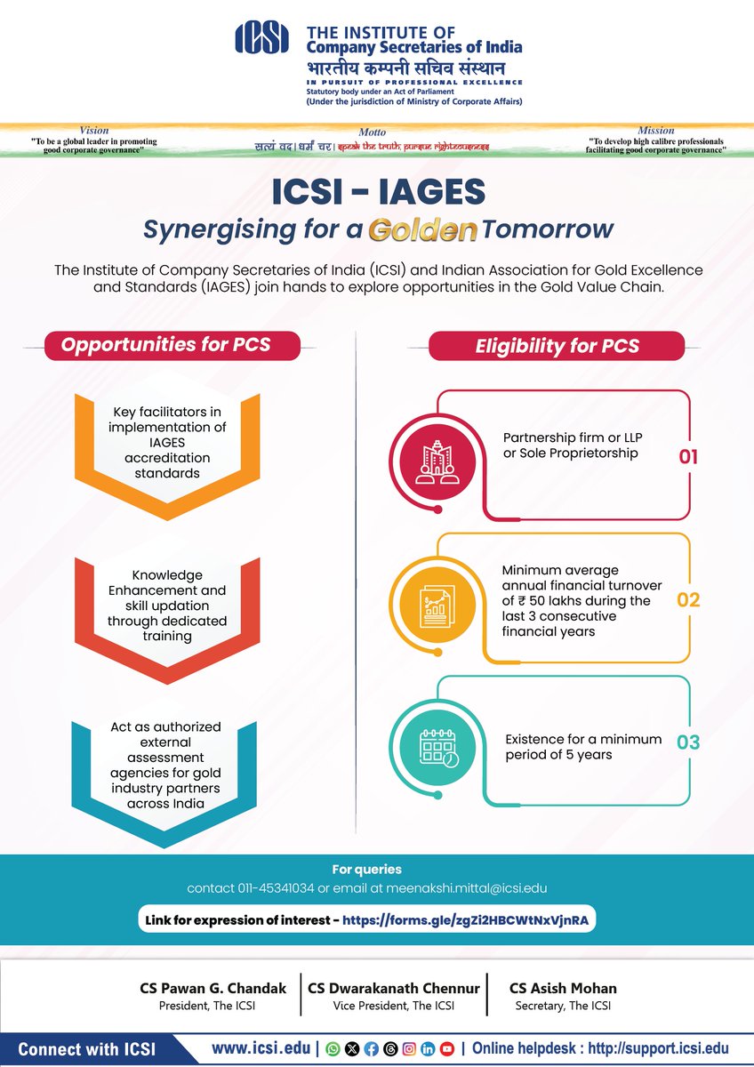 Institute of Company Secretaries of India (ICSI) tweet media