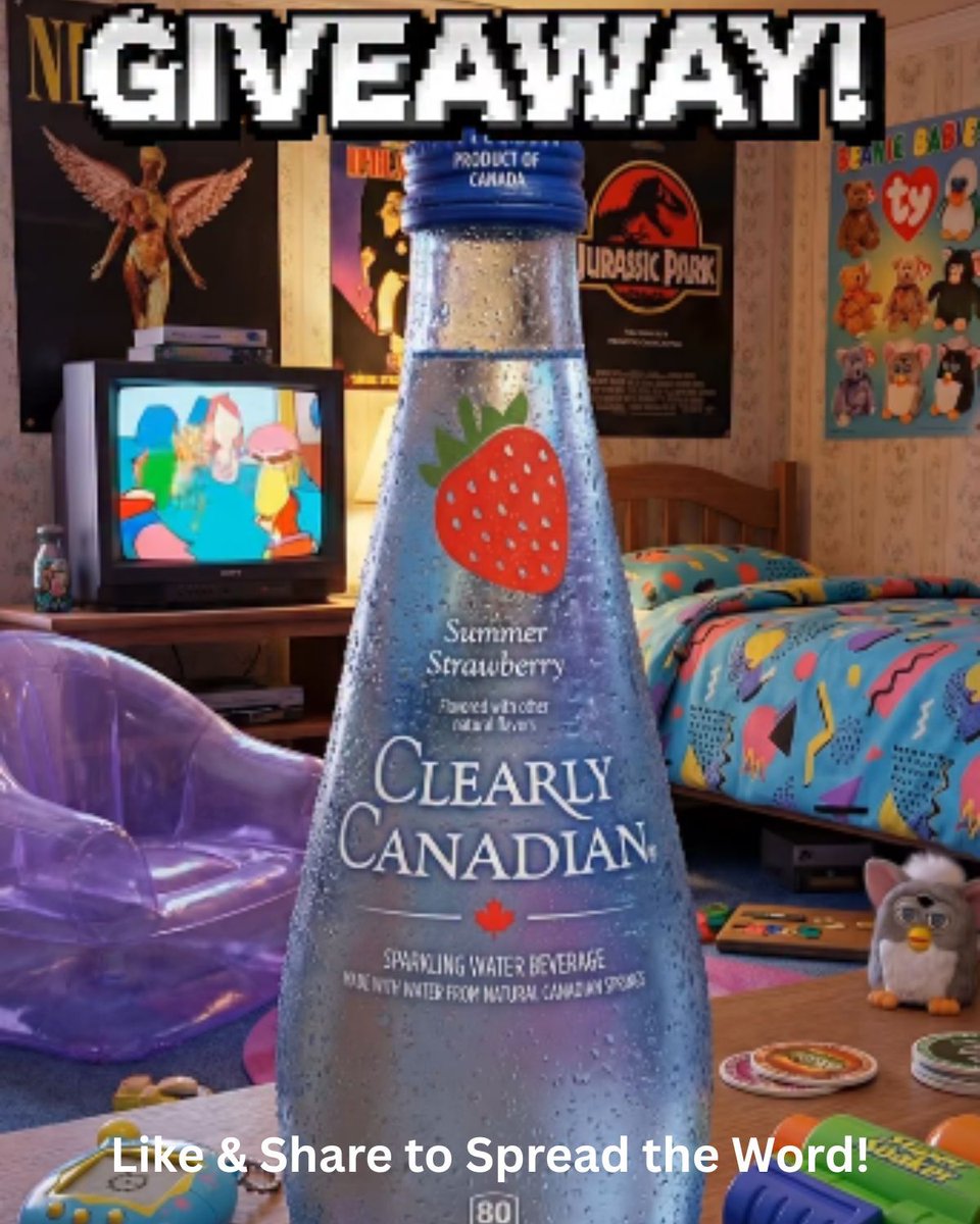 canadianfstuff's tweet image. 💛 Win a 90`s Clearly Canadian Prize Pack! (NEW)💛 
canadianfreestuff.com/clearly-canadi… 

#clearlycanadian #90svibe #canadacontest