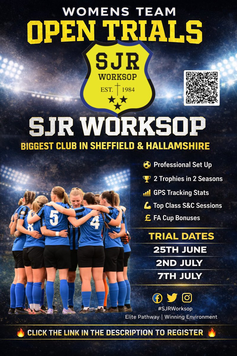 SJR WORKSOP FC tweet media