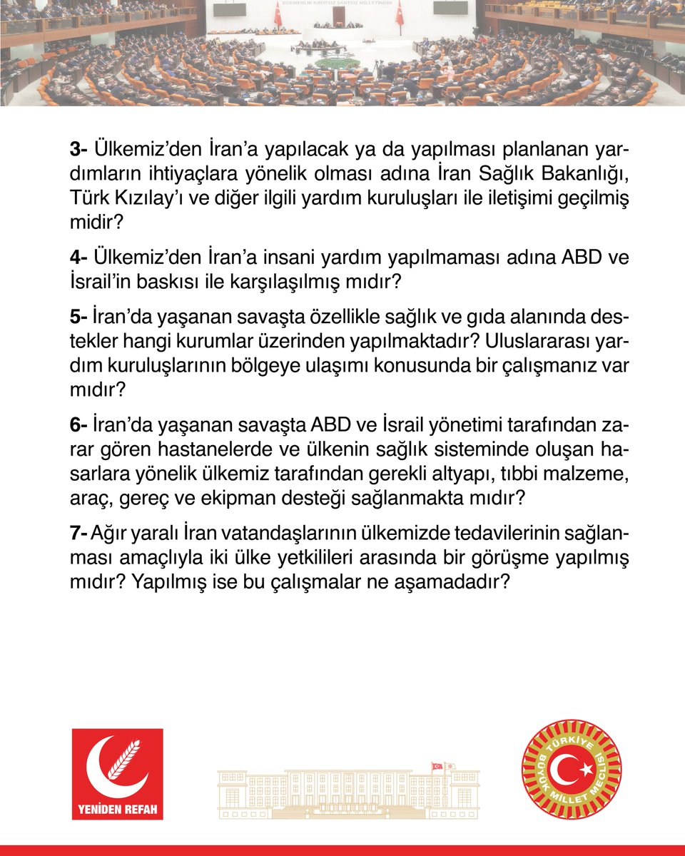 Yeniden Refah Partisi tweet media