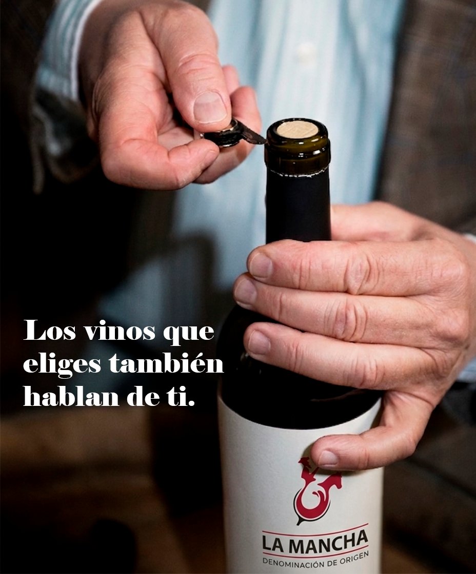 vinodelamancha's tweet photo. Los vinos que eliges también hablan de ti 🧐
.
#vinodelamancha #DOLaMancha #vinosdecalidad #winelover #denominacióndeorigen #elegir https://t.co/41oJDpdqm9