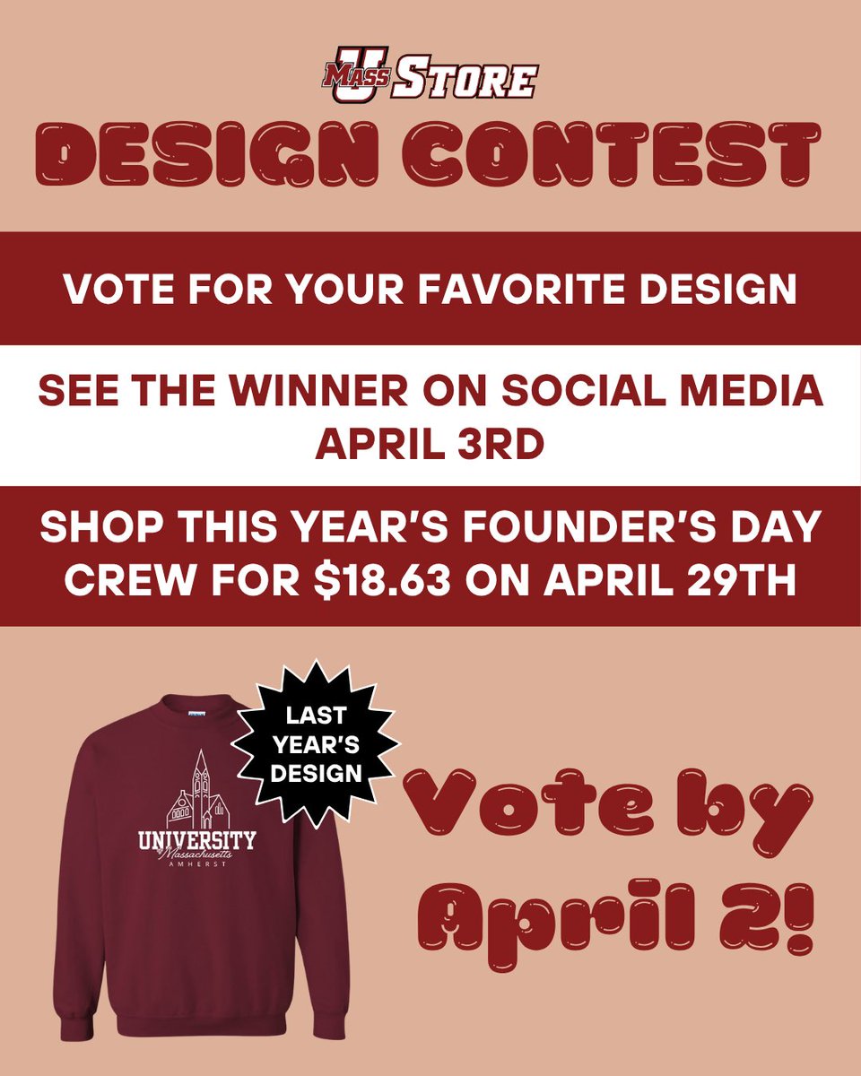 UMASS_STORE tweet media