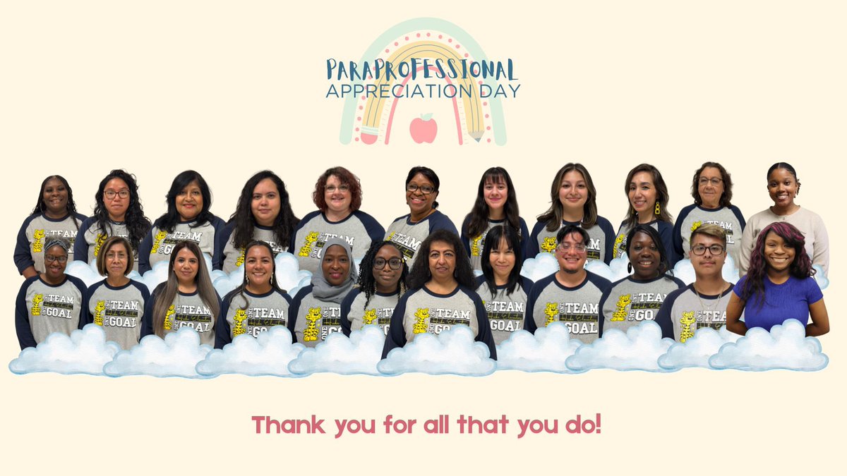 HicksTigers's tweet photo. Happy Paraprofessional Day! 🍎
Today we celebrate the incredible dedication, compassion, and hard work you bring to our students and classrooms every day. Your support makes a lasting difference, and our school is stronger because of you. Thank you for all that you do! 💙 https://t.co/Rz6RfnDHgF