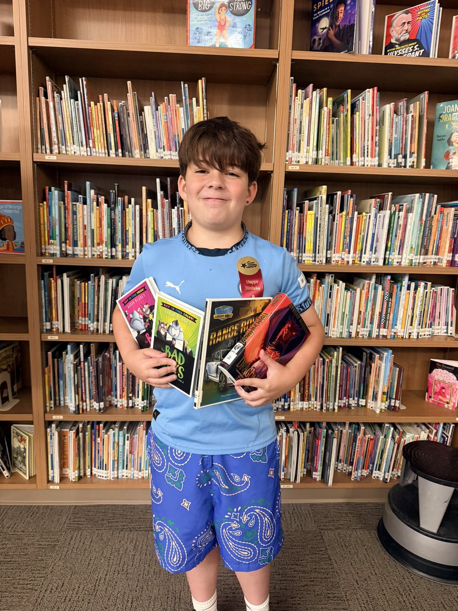 Parr Elementary Library tweet media