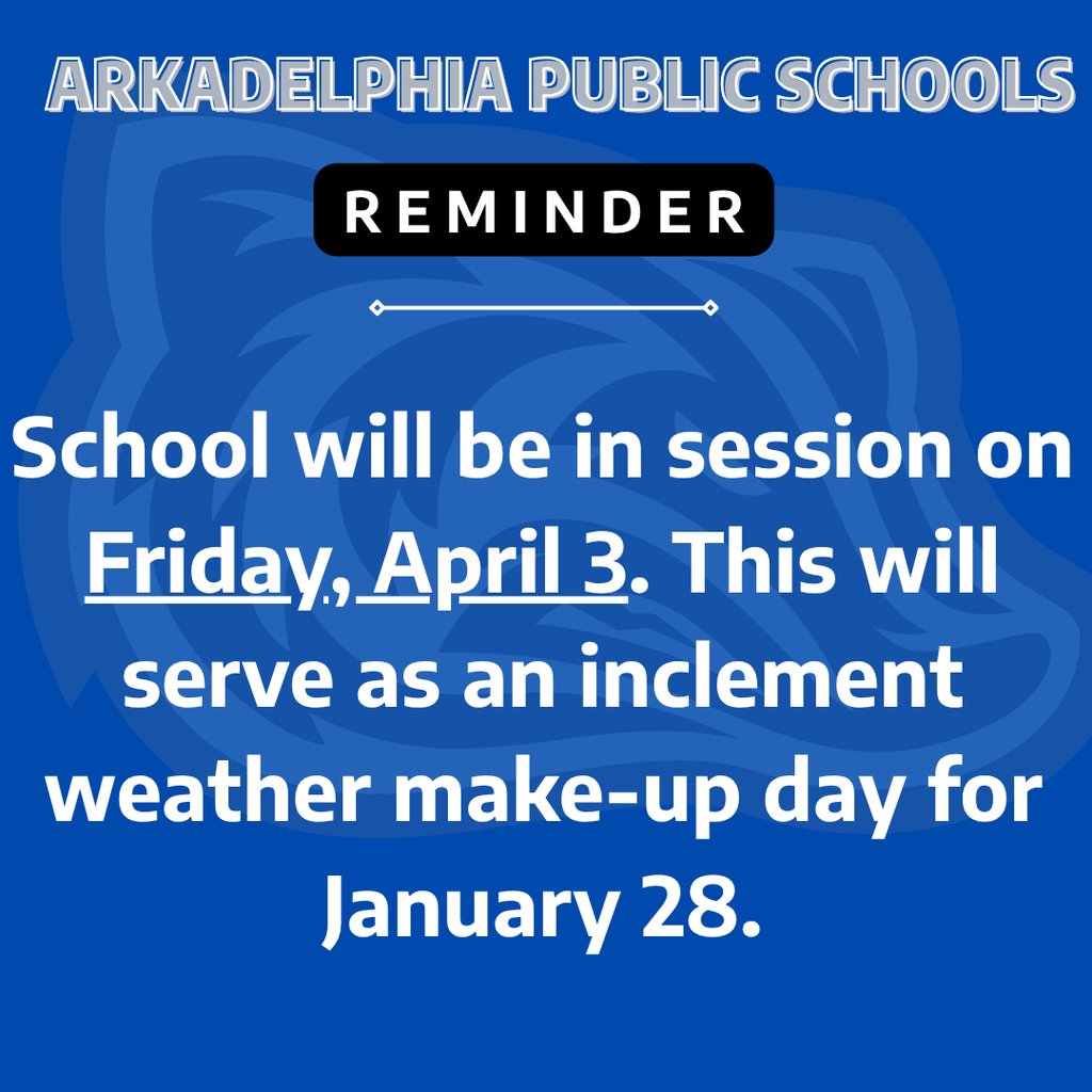 Arkadelphia Schools tweet media