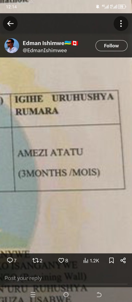TalkLawRw's tweet photo. 🚨AGACIRO K'#URUHUSHYA🚨
Ubundi impushya zibamo ibice 2 by'ingenzi:
1. Urwo #kubaka
2. Urwo #gusana
Mwe mukomeje gukurikirana iyi nkuru, hari aho mwaba mwabonye nyiri bikorwa agaragaza ko yari afite uruhushya rwo #KUBAKA?
#Amategeko https://t.co/hwqGBSU1FK