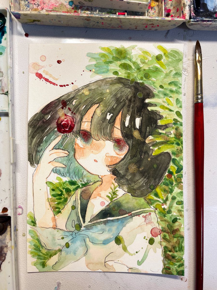 夜中むに tweet media