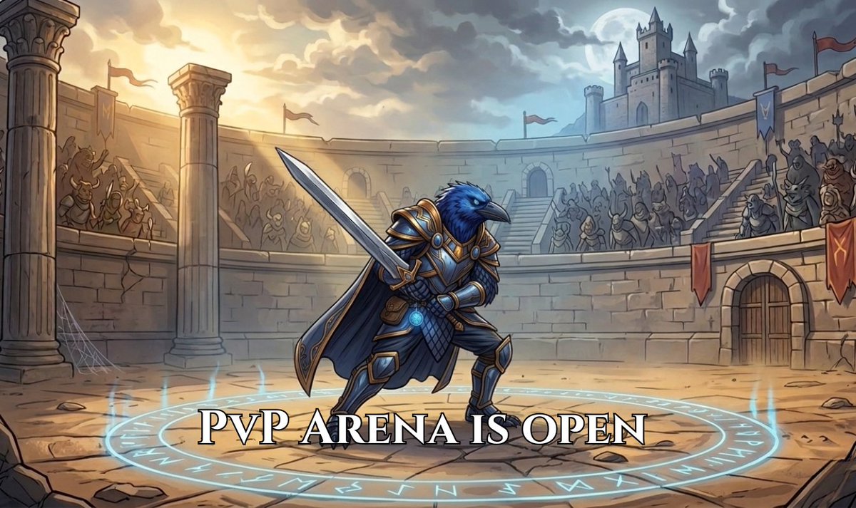 Play_SoE's tweet image. ⚔️ PvP Arena is OPEN! ⚔️

🎯 Your Mission:
👉 Join the PvP Championship, fight, and secure your share of the 250,000 $SOEX prize pool.
👉 Enter the PvP Training Grounds, become the best, and earn a share of the 50,000 $SOEX prize pool.

#PvP #Adventure #Arena