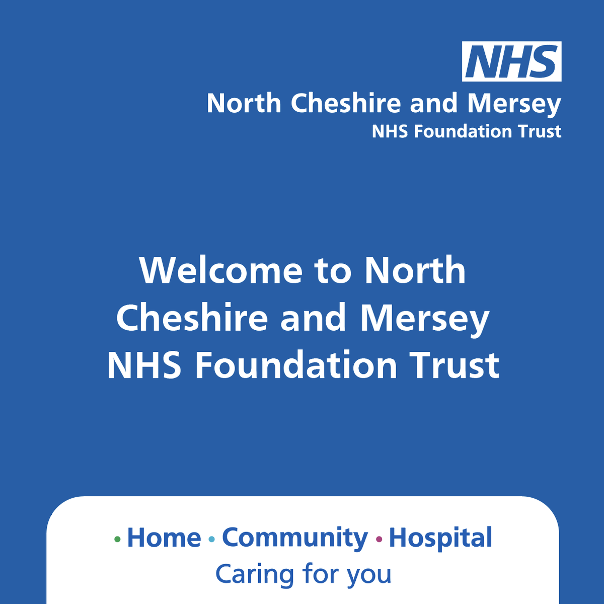 North Cheshire and Mersey NHS Foundation Trust tweet media