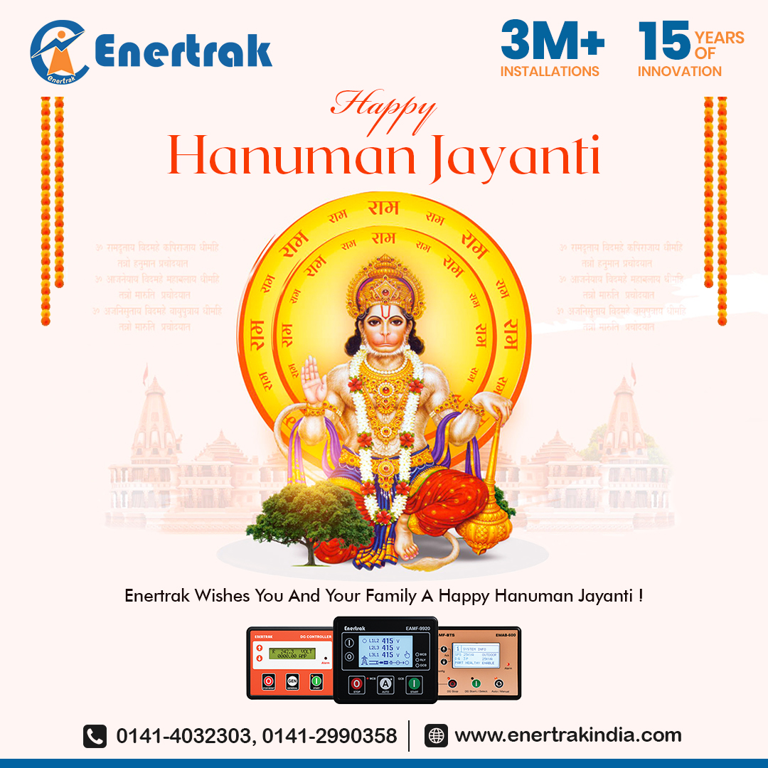 enertrak's tweet photo. Happy Hanuman Jayanti,
Enertrak Wishes You And Your Family A Happy Hanuman Jayanti !
📞 Contact: 0141-4032303, 0141-2990358
🌐 https://t.co/XKFphVRQqZ
#HanumanJayanti #JaiHanuman #Enertrak #FestiveVibes #Blessings #IndianFestival #Devotion #Strength #Positivity #GoodVibes https://t.co/H702KZAMGZ