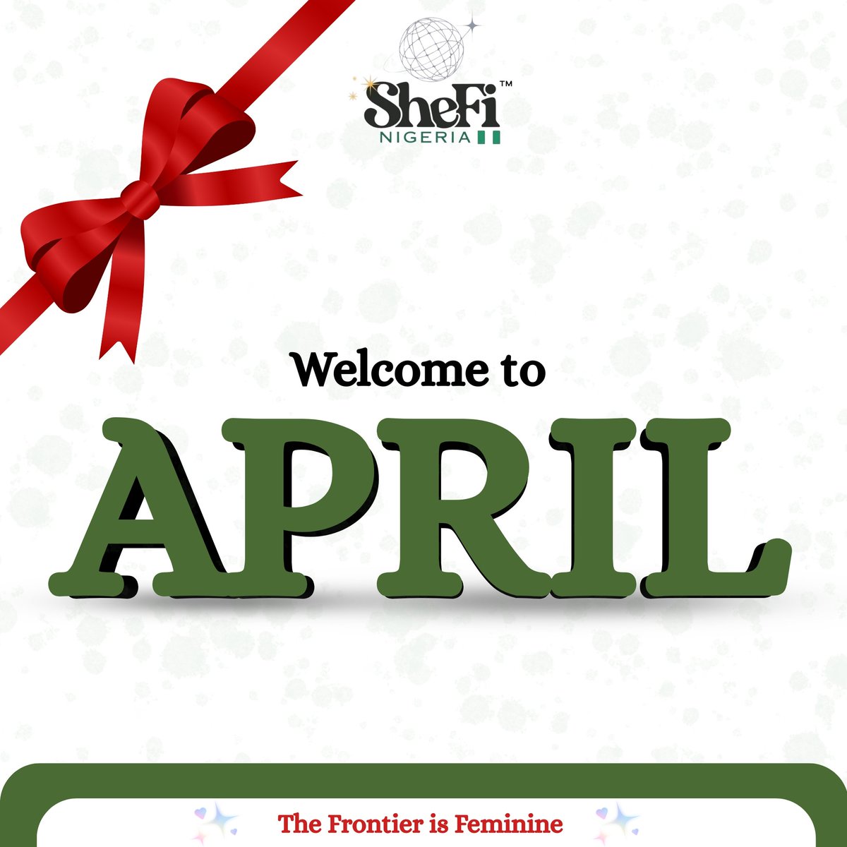 A new month, a fresh page and another chance to choose growth, clarity and confidence.

You don’t need to have it all figured out. You just need to stay curious and keep showing up.

April is for becoming at your pace, in your own way.

Have a productive Month Queens.