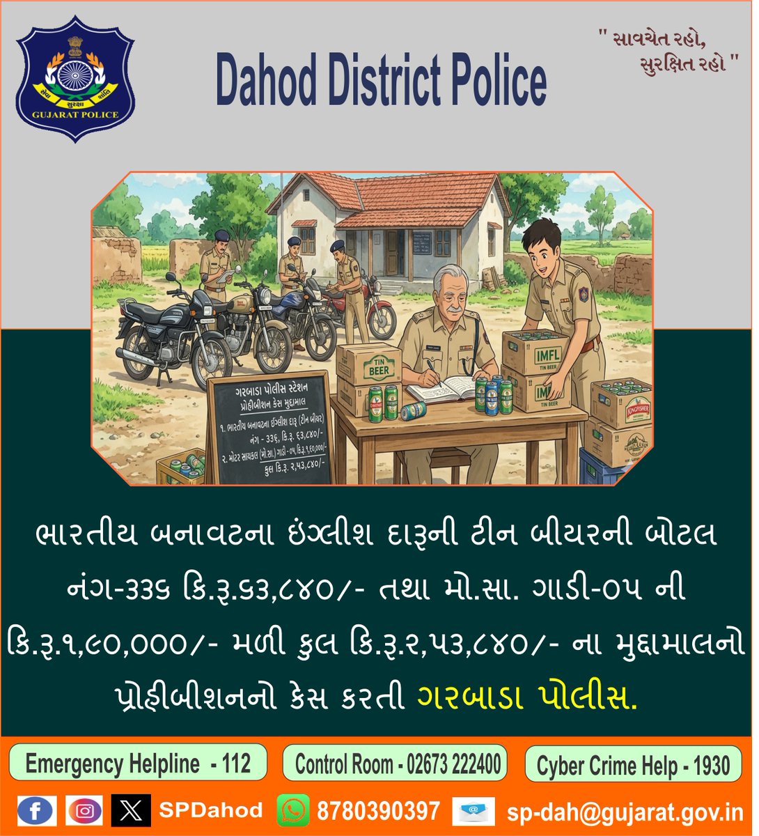 SP Dahod tweet media