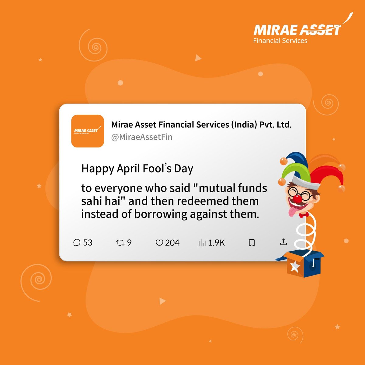 Mirae Asset Financial Services (India) tweet media