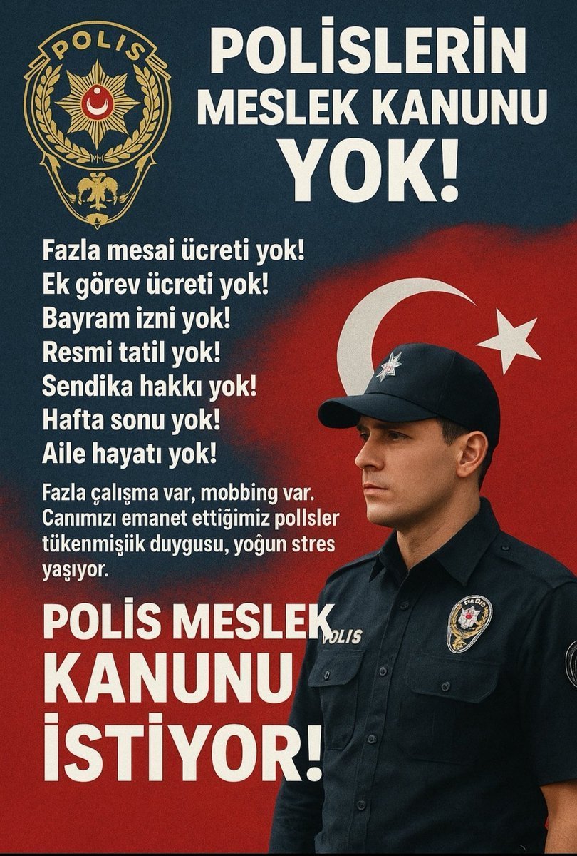 Baharberq's tweet photo. #PolisSorunlarıMasada
Polis Haklarını İstiyor https://t.co/XpYmUa1G1c
