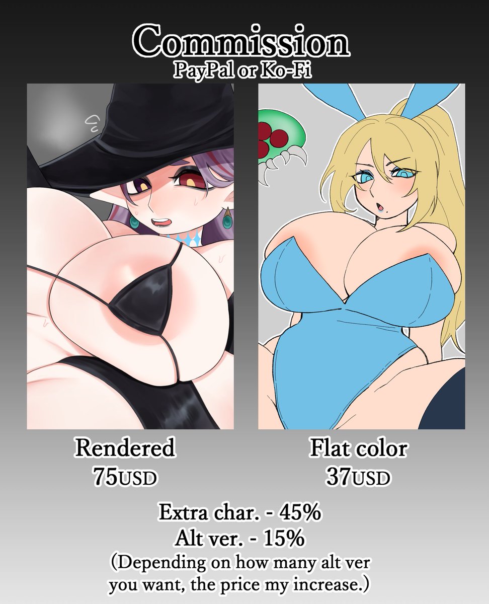 カシエル / Cassiel 🔞「Comms 1/8」 tweet media