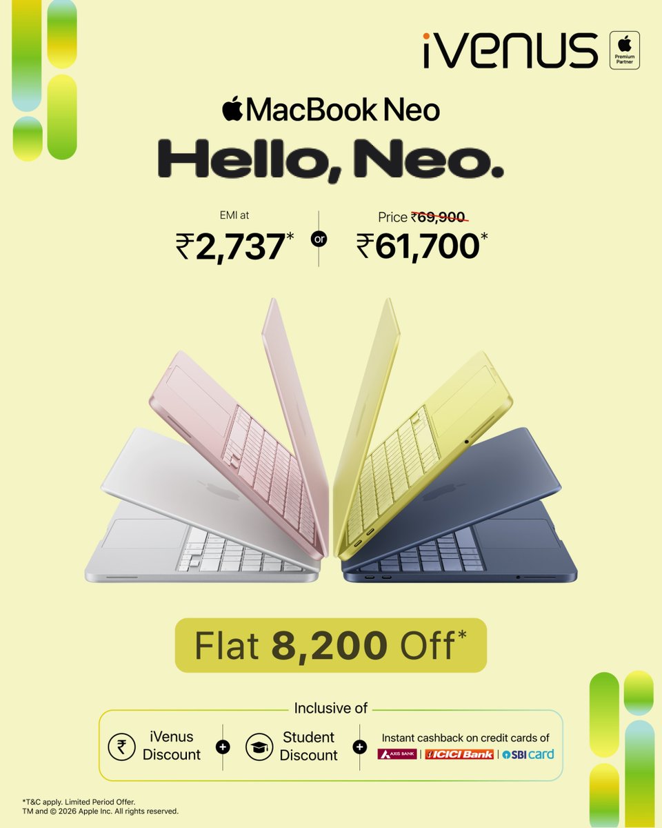 iVenus Apple Premium Partner tweet media