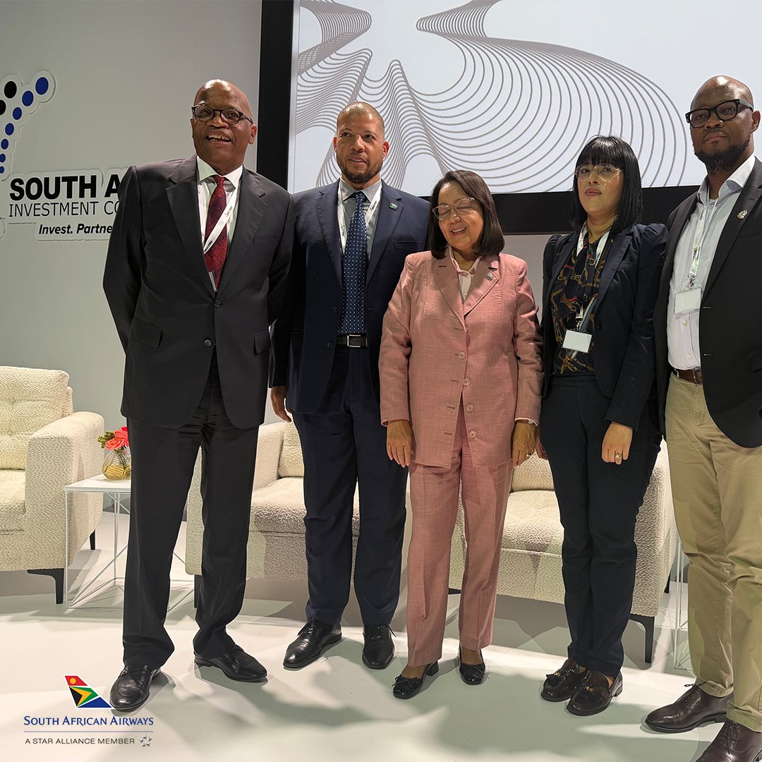 flysaa's tweet photo. We were proud to participate in the South African Investment Conference in Sandton on the 31st March 2026, where aviation was firmly positioned as a catalyst for economic growth and investment.

Representing SAA, GCEO Prof John Lamola contributed to the Tourism, Hospitality and Infrastructure panel, highlighting the critical role of aviation in enabling trade, tourism, and connectivity. He underscored the importance of South Africa's investment in SAA capacity in order to grow the air transport sector to support investments, unlock market access and drive inclusive economic development.

#SAA #FlySAA #SAIC