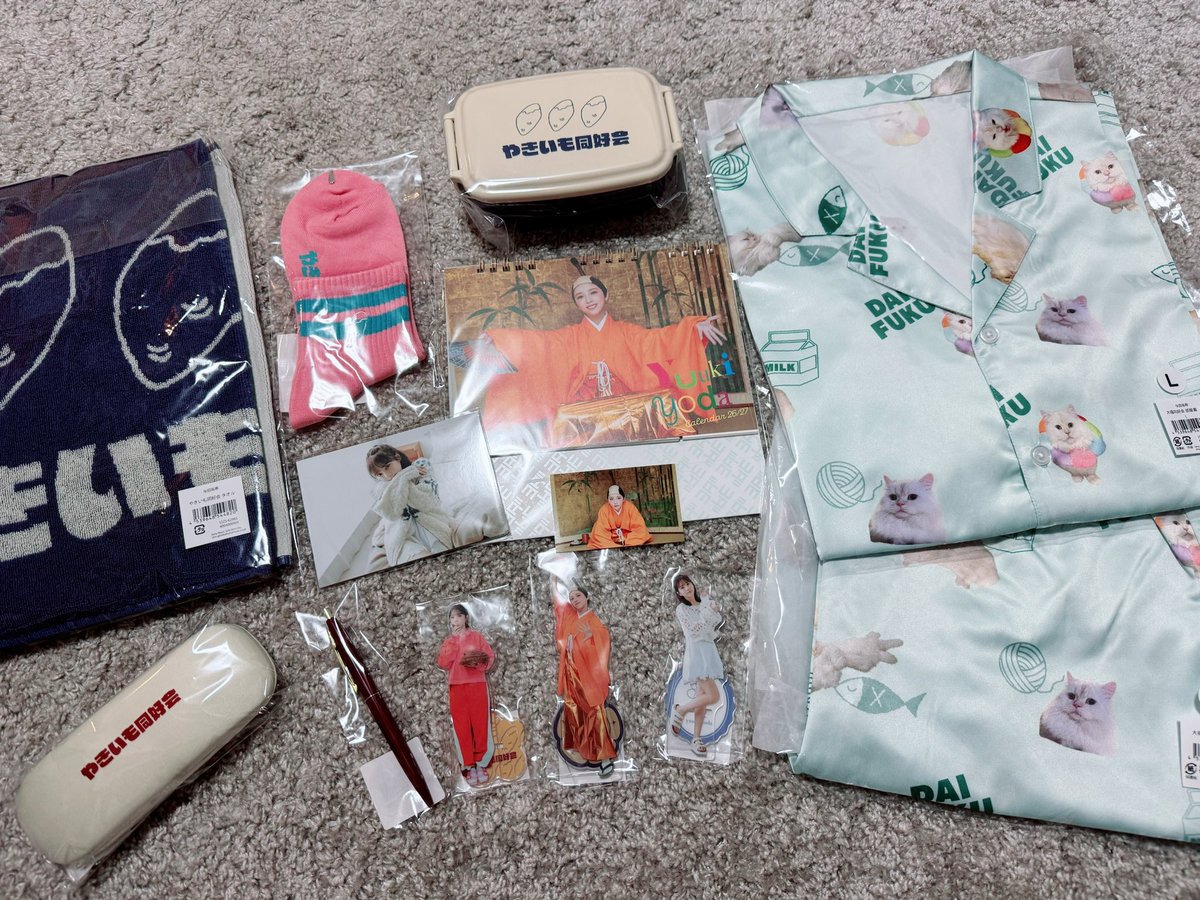 与田祐希 やきいも同好会 グッズセット スペシャルセット（特典ステッカー付き） | YUUKI YODA Official Goods