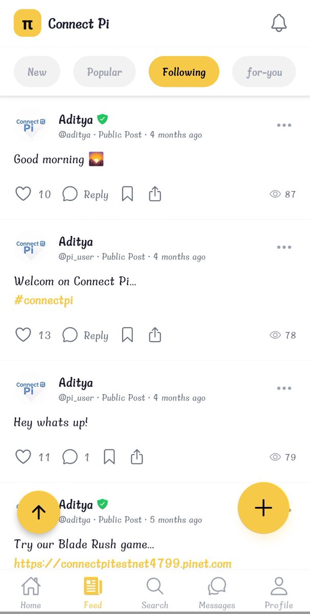 connectpi's tweet photo. Connect Pi App updated share your thoughts 💭 https://t.co/Pc26PaJWHF