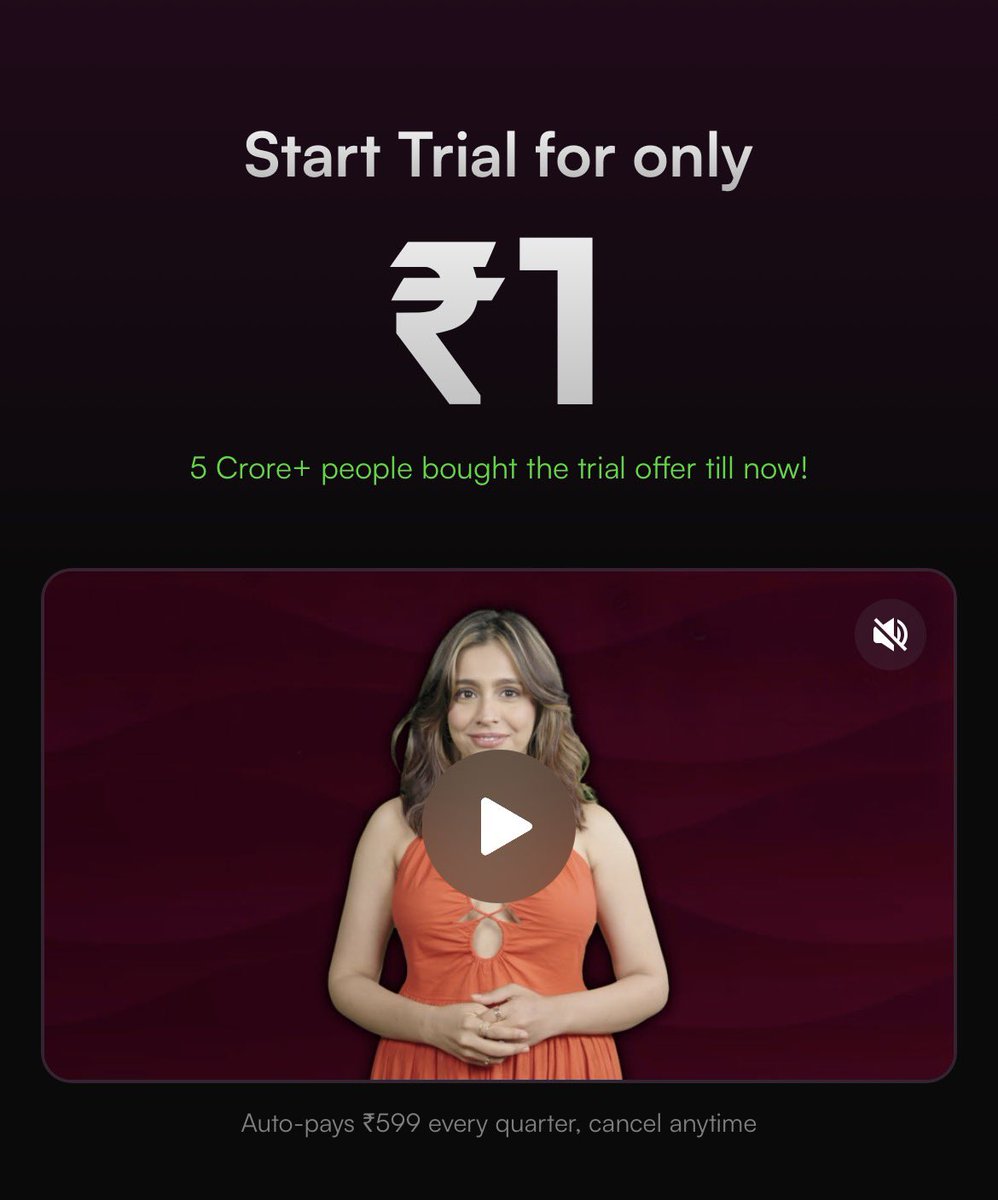 ankityagi9's tweet photo. .@story_tv_asia ये भी एक न्यू स्कीम लाए हैं पब्लिक को पागल बनाने की,
एक क्लिप आपको दिखाएंगे फिर बोलेंगे की 1 ₹ में ट्रायल लेके आराम से देखें,
उस से क्या होगा की 1₹ के चक्कर के आपके अकाउंट की डिटेल्स उनके पास चली जाएंगी और फिर 2 दिन बाद 600₹ आपके अकाउंट से साफ़! https://t.co/SgVP3c29lz