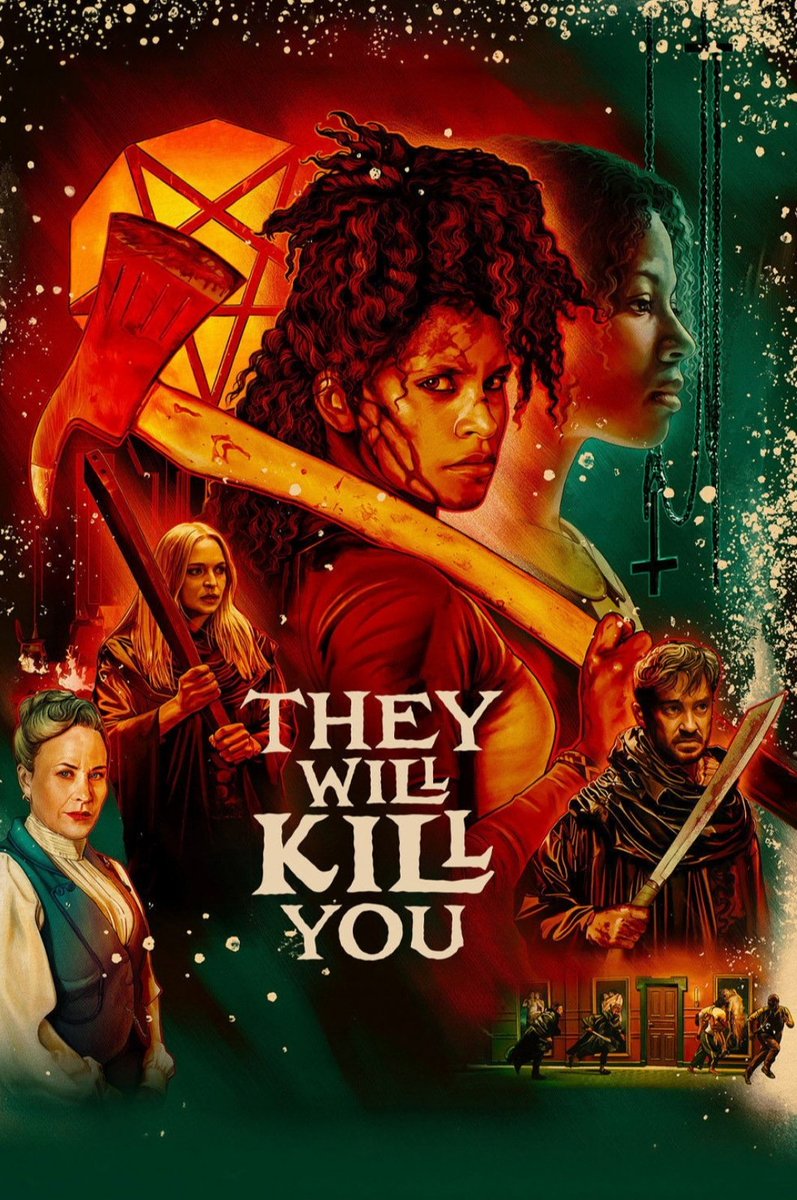 They will kill you (2026) es una de las películas más divertidas que se han estrenado este año. Mezcla de terror y humor negro con mucha sangre. Puede recordar demasiado a Ready or not, que se acaba de estrenar.
