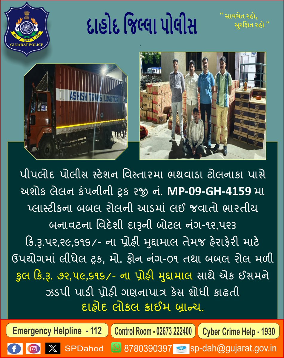 SP Dahod tweet media