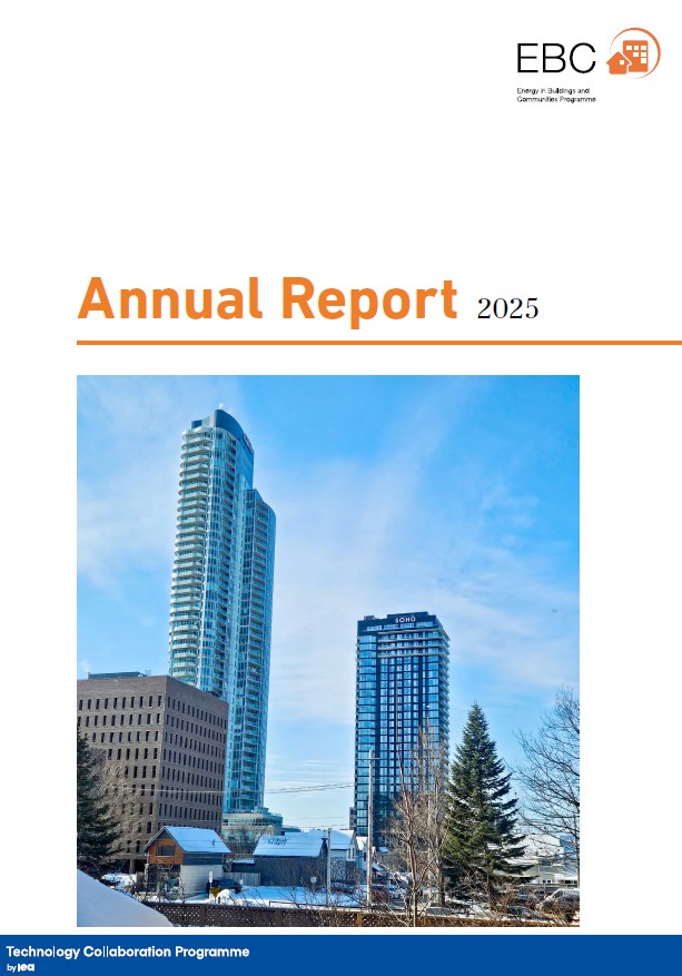 IEA_EBC's tweet photo. 📢The 2025 Annual Report 📔from IEA EBC is now available ✨

It provides an overview of progress made during 2025, including new, ongoing &amp; completed projects, plus key insights for policy &amp; decision makers 🏛️📊

Read it here 👉 https://t.co/NLJ9Mg0N6D https://t.co/DWzEMwHrBg