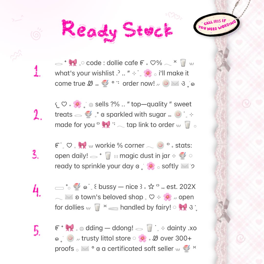 iris, wording! tweet media